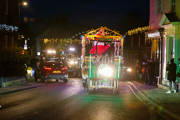 Eye Christmas Lights Tractor Run