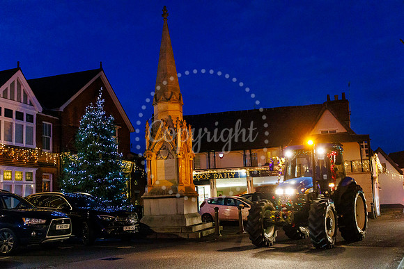 Eye Christmas Lights Tractor Run