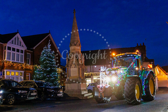 Eye Christmas Lights Tractor Run