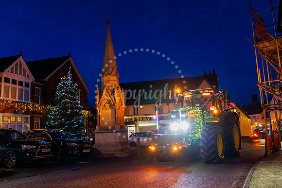 Eye Christmas Lights Tractor Run