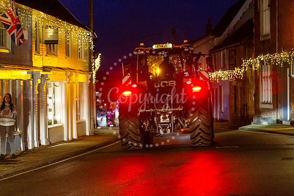 Eye Christmas Lights Tractor Run