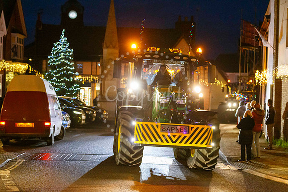 Eye Christmas Lights Tractor Run