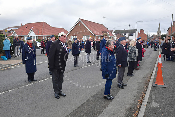 Balderton Remembrance Service and Parade
