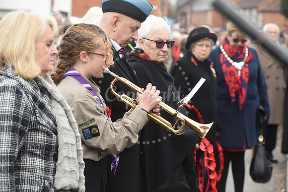 Balderton Remembrance Service and Parade