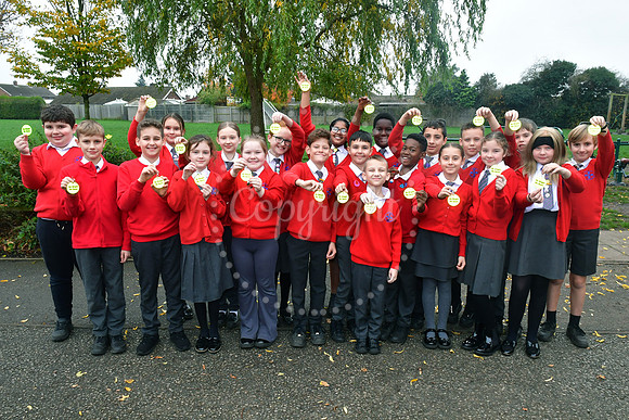 Be Bright Be Seen tags at Holy Trinity School