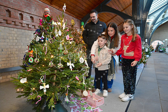 Christmas Tree Festival in Newark Buttermarket