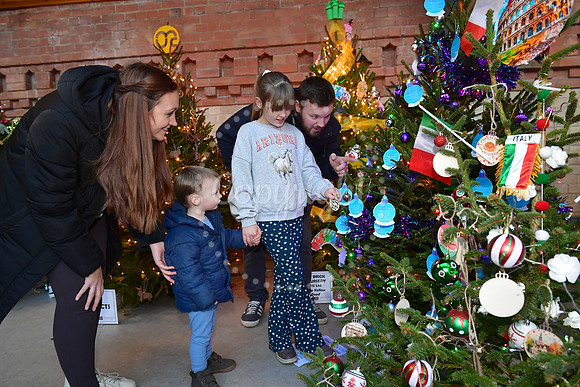 Christmas Tree Festival in Newark Buttermarket