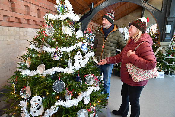 Christmas Tree Festival in Newark Buttermarket