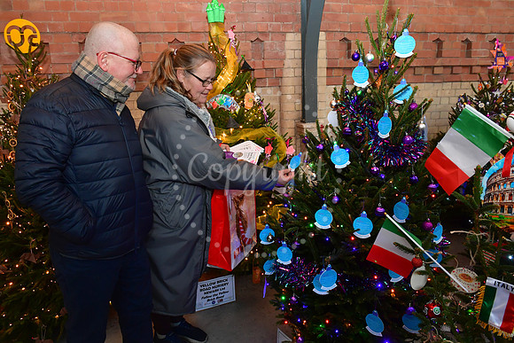 Christmas Tree Festival in Newark Buttermarket