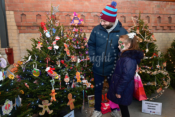 Christmas Tree Festival in Newark Buttermarket