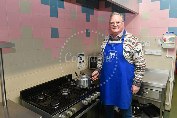 Keith Girling at Hawtonville Community Centre
