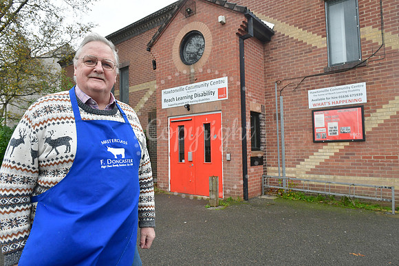 Keith Girling at Hawtonville Community Centre