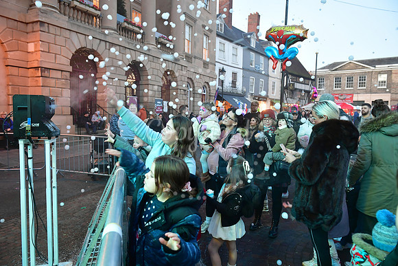 Newark Christmas Market and Lights Switch-on