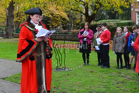 Remembrance Service for Newark Primary Schools