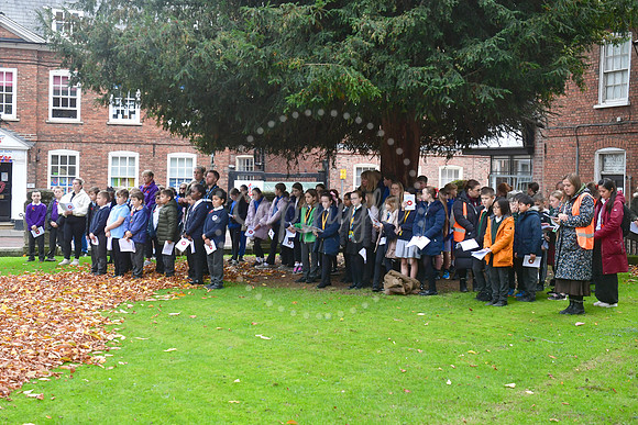 Remembrance Service for Newark Primary Schools