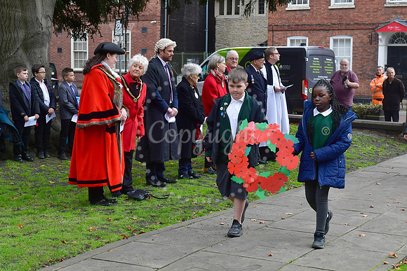 Remembrance Service for Newark Primary Schools