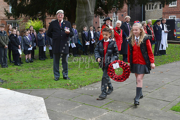 Remembrance Service for Newark Primary Schools