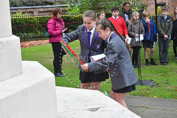 Remembrance Service for Newark Primary Schools