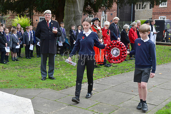Remembrance Service for Newark Primary Schools