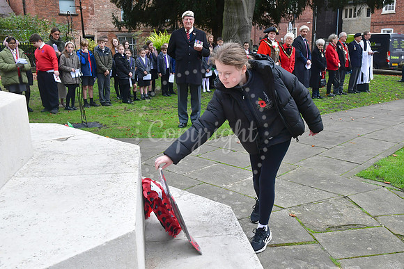 Remembrance Service for Newark Primary Schools