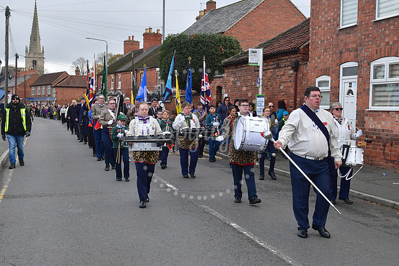 Balderton Remembrance Service and Parade