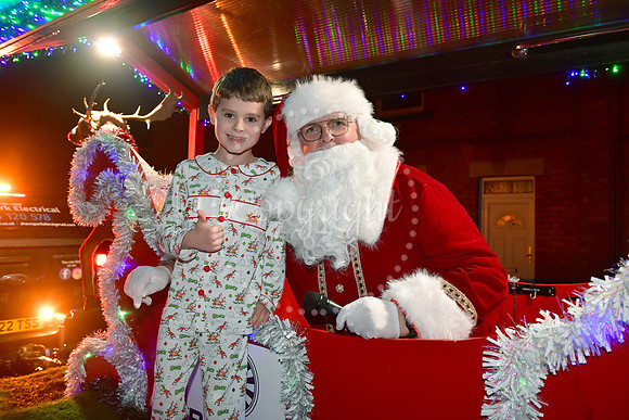 Newark Round Table Santa Sleigh