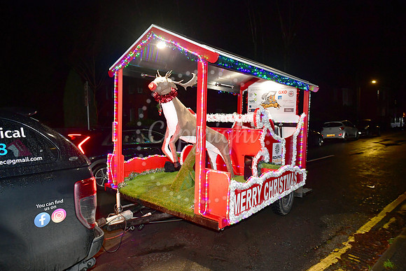 Newark Round Table Santa Sleigh