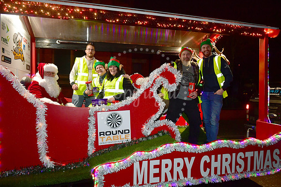 Newark Round Table Santa Sleigh