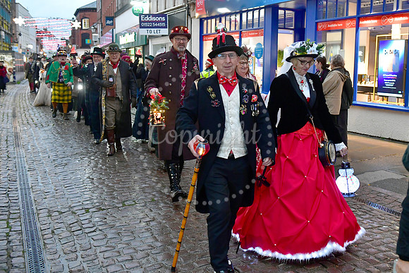 Newark Christmas Steampunk Festival Parade