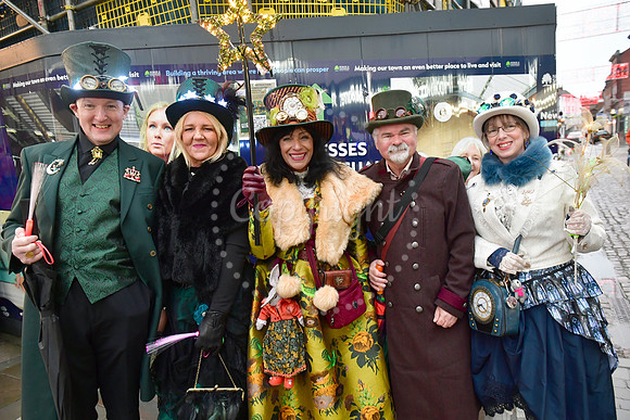 Newark Christmas Steampunk Festival Parade