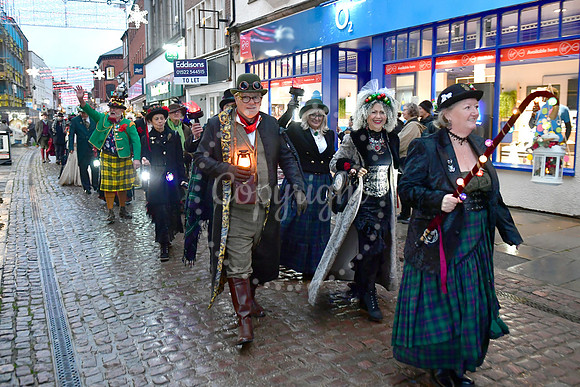 Newark Christmas Steampunk Festival Parade