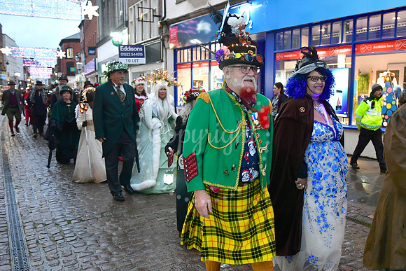 Newark Christmas Steampunk Festival Parade
