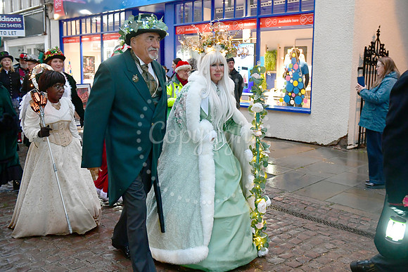 Newark Christmas Steampunk Festival Parade