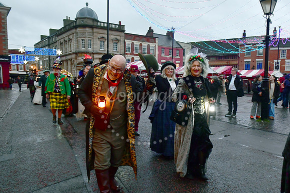 Newark Christmas Steampunk Festival Parade