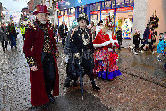 Newark Christmas Steampunk Festival Parade