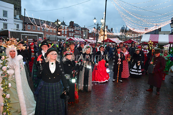 Newark Christmas Steampunk Festival Parade