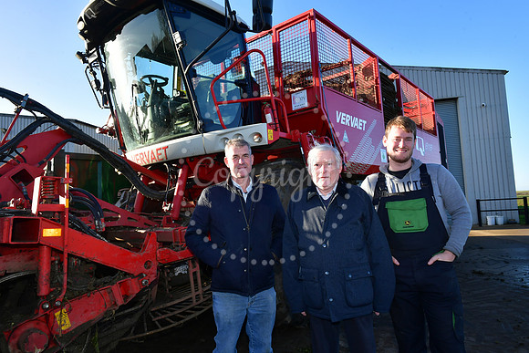 Sugar beet farmers, Willow Tree Farm