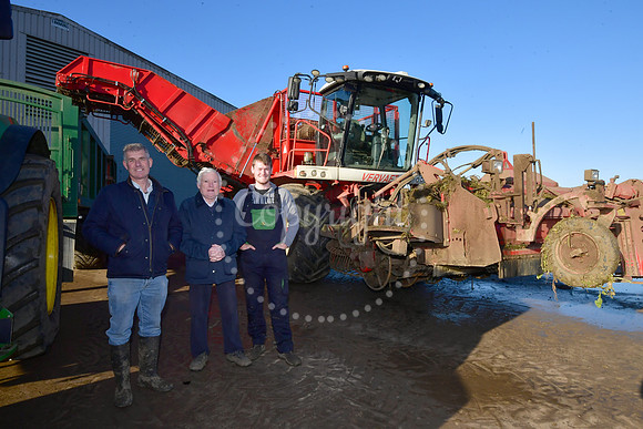 Sugar beet farmers, Willow Tree Farm