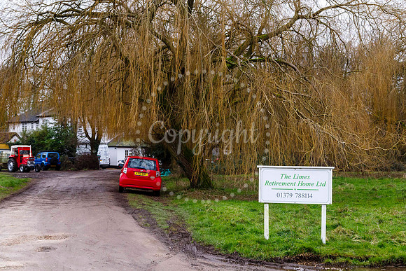 The Limes Retirement Care home in Mellis
