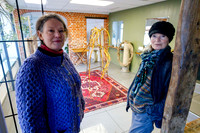 Pop-up art exhibition brings colour to an empty shop unit in Dis