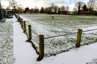 Harleston v Woodbridge match abandoned due to a frozen pitch
