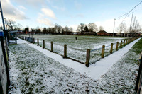 Harleston v Woodbridge match abandoned due to a frozen pitch