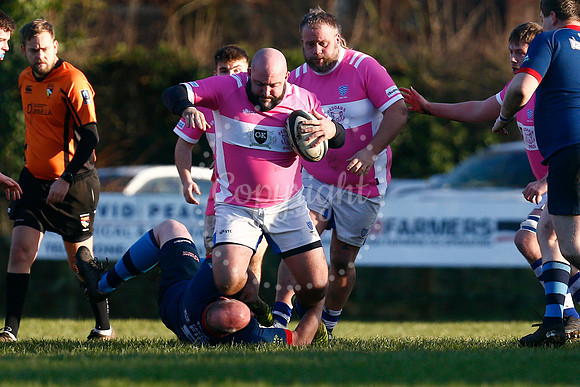Rugby action from Diss v Fakenham