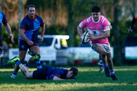 Rugby action from Diss v Fakenham