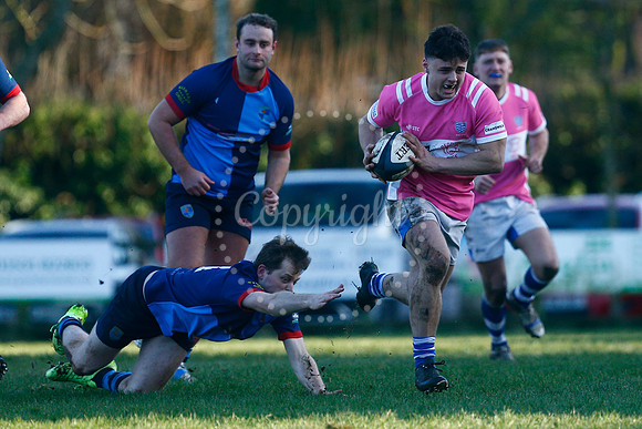 Rugby action from Diss v Fakenham