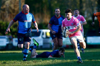 Rugby action from Diss v Fakenham