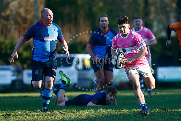 Rugby action from Diss v Fakenham
