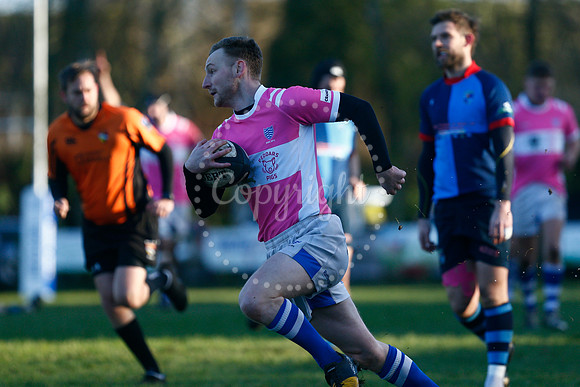 Rugby action from Diss v Fakenham
