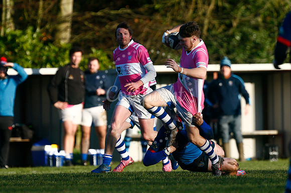 Rugby action from Diss v Fakenham
