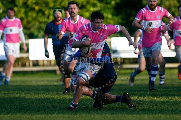 Rugby action from Diss v Fakenham